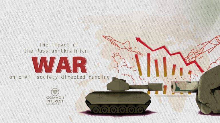 The impact of the Russian-Ukrainian war on civil society-directed funding